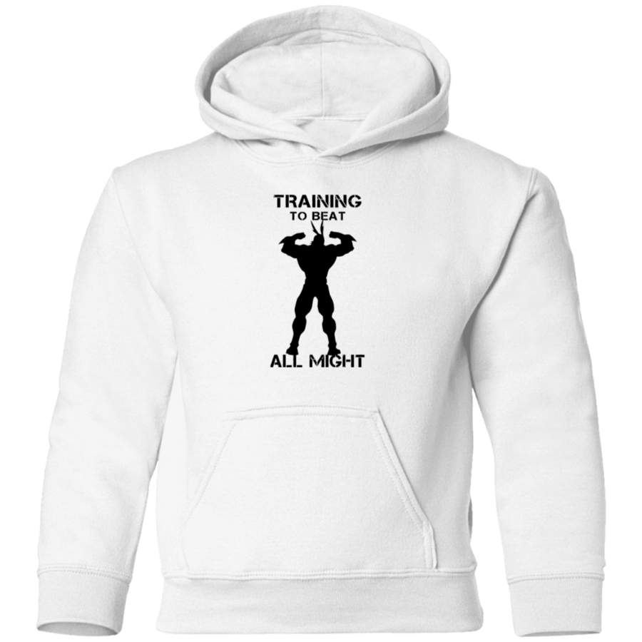 AGR My Hero Academia training to beat all might Toddler Pullover Hoodie