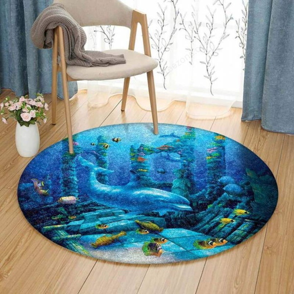 Dolphin Limited Edition Round  Sku 268741 Rug