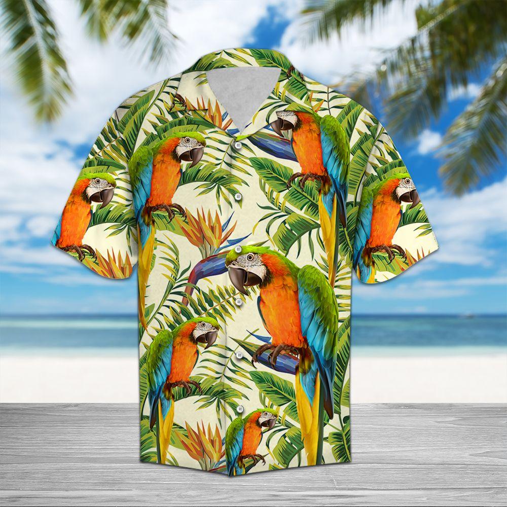 Parrot Banana Palm Hawaii Shirt For Hawaii Aloha Ha101961