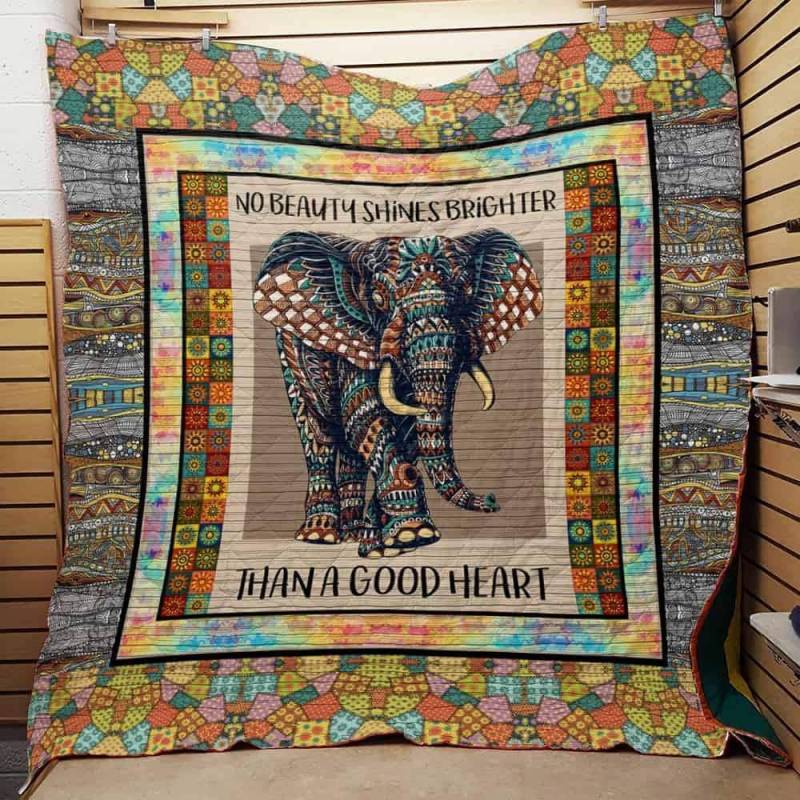 Than A Goog Heart Elephant Quilt