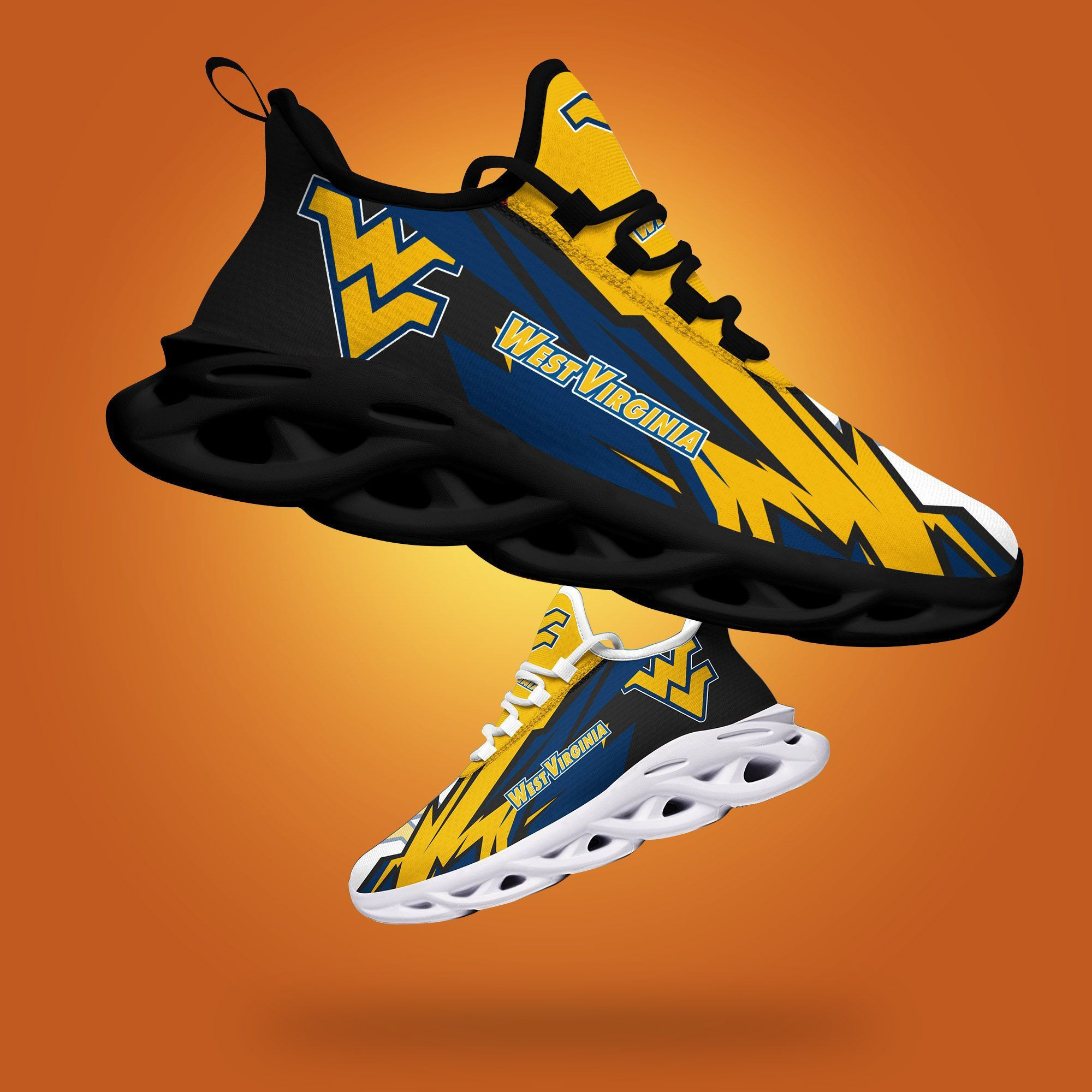 West Virginia Mountaineers Max Soul Shoes Hams1239033