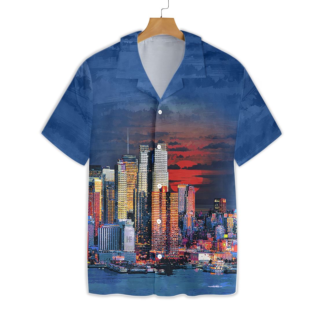 New York City Neon At Night 2207 Hawaii Shirt Ha16041