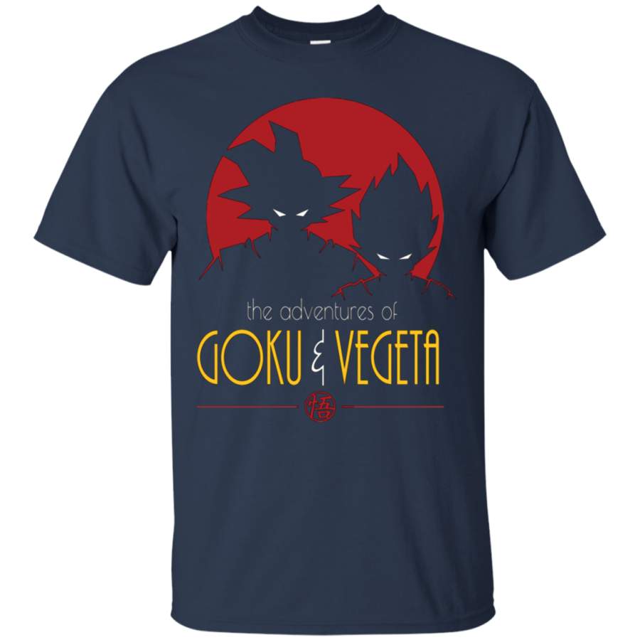 AGR Adventures of Goku & Vegeta t shirt Cotton t shirt