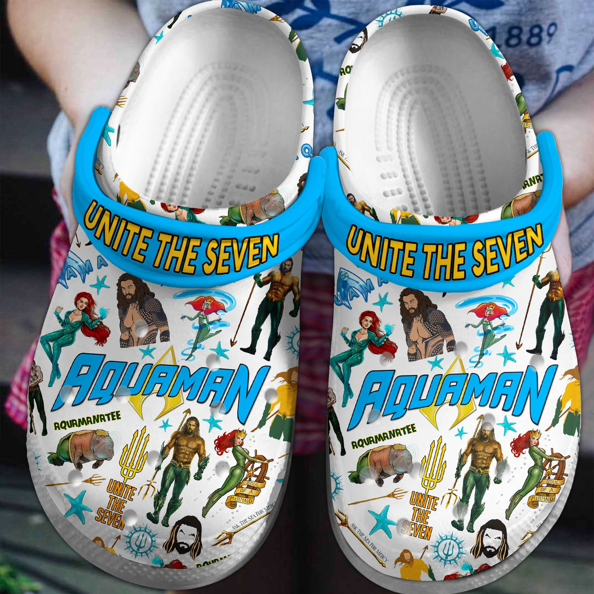 Aquaman Crocss Clogs For Men Women And Kid Vpzzen4U