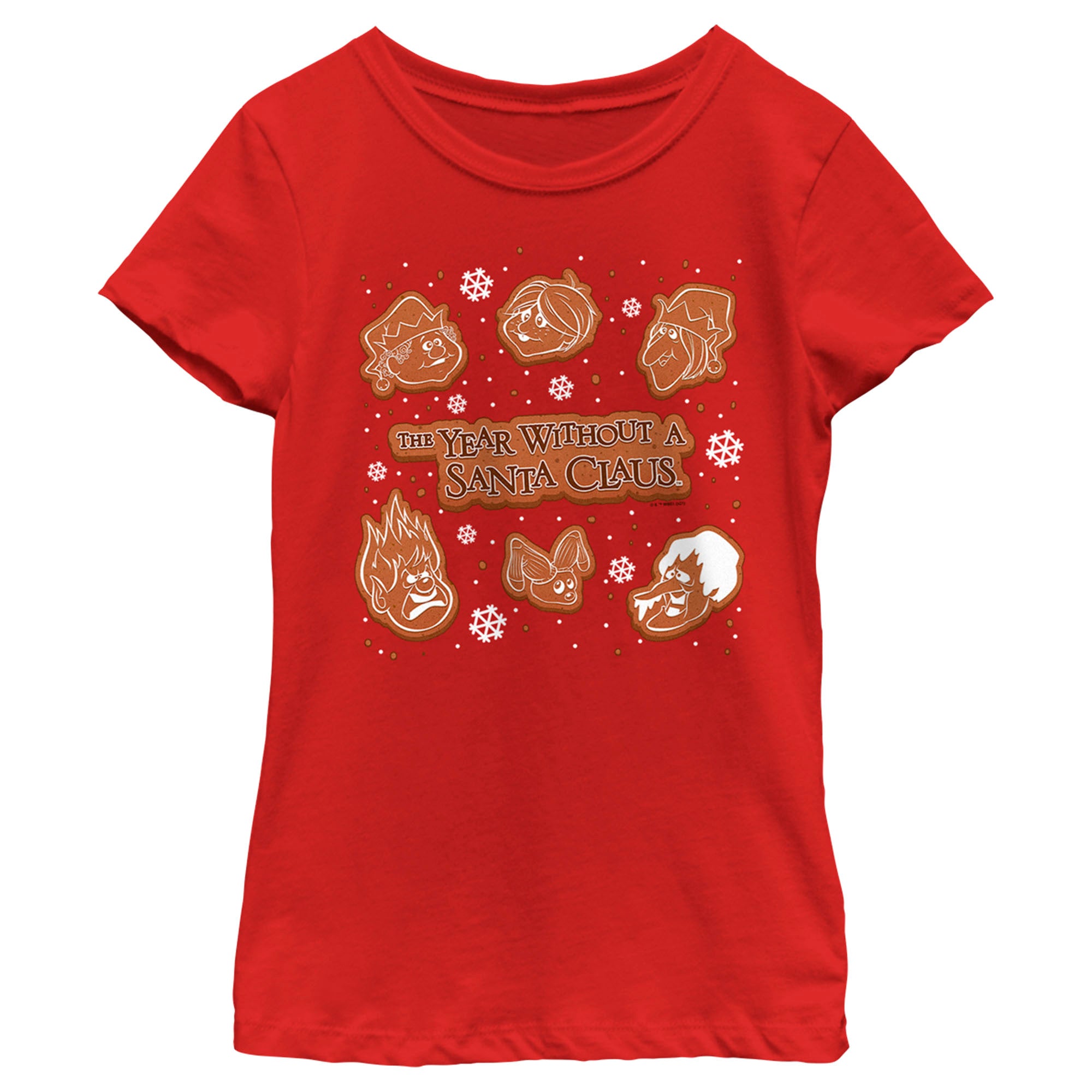 The Year Without A Santa Claus Girl’S Gingerbread Squad  T-Shirt