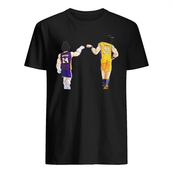 Vegeta Kobe Bryant And Goku Lebron James Shirt Gift Trending Design Shirt