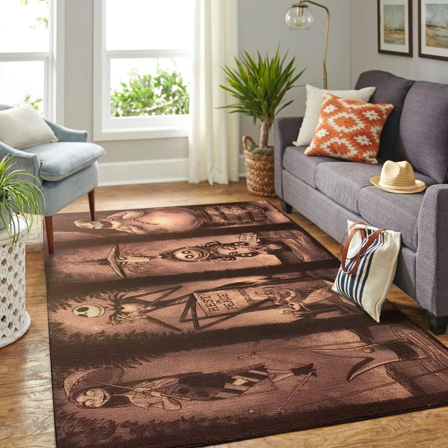 The Nightmare Before Christmas – Halloween Area Rug Floor Decor 1909091