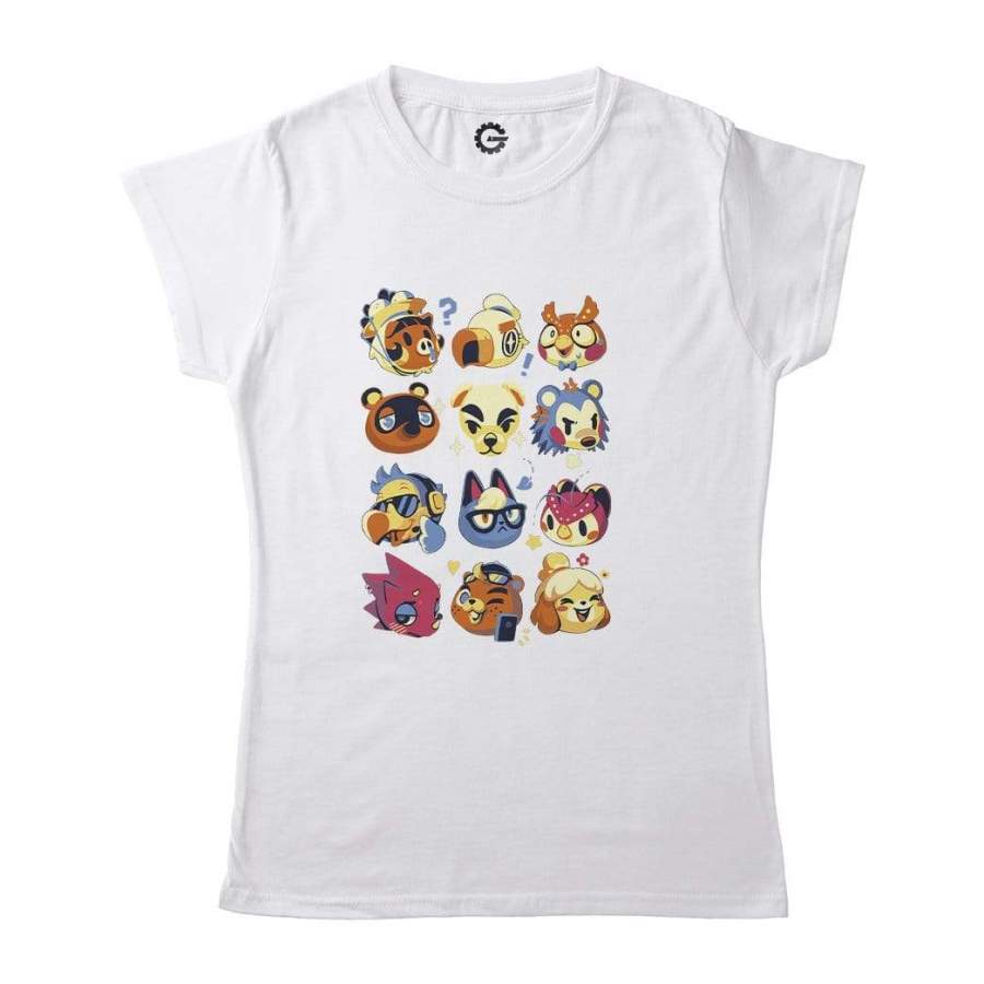 Animal Crossing New Horizons Custom Women Tshirt