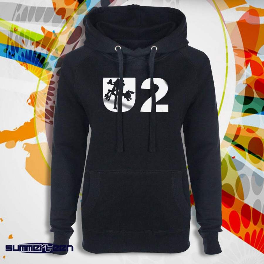 U2 Joshua Tree Vinyl logo Women’s Hoodie