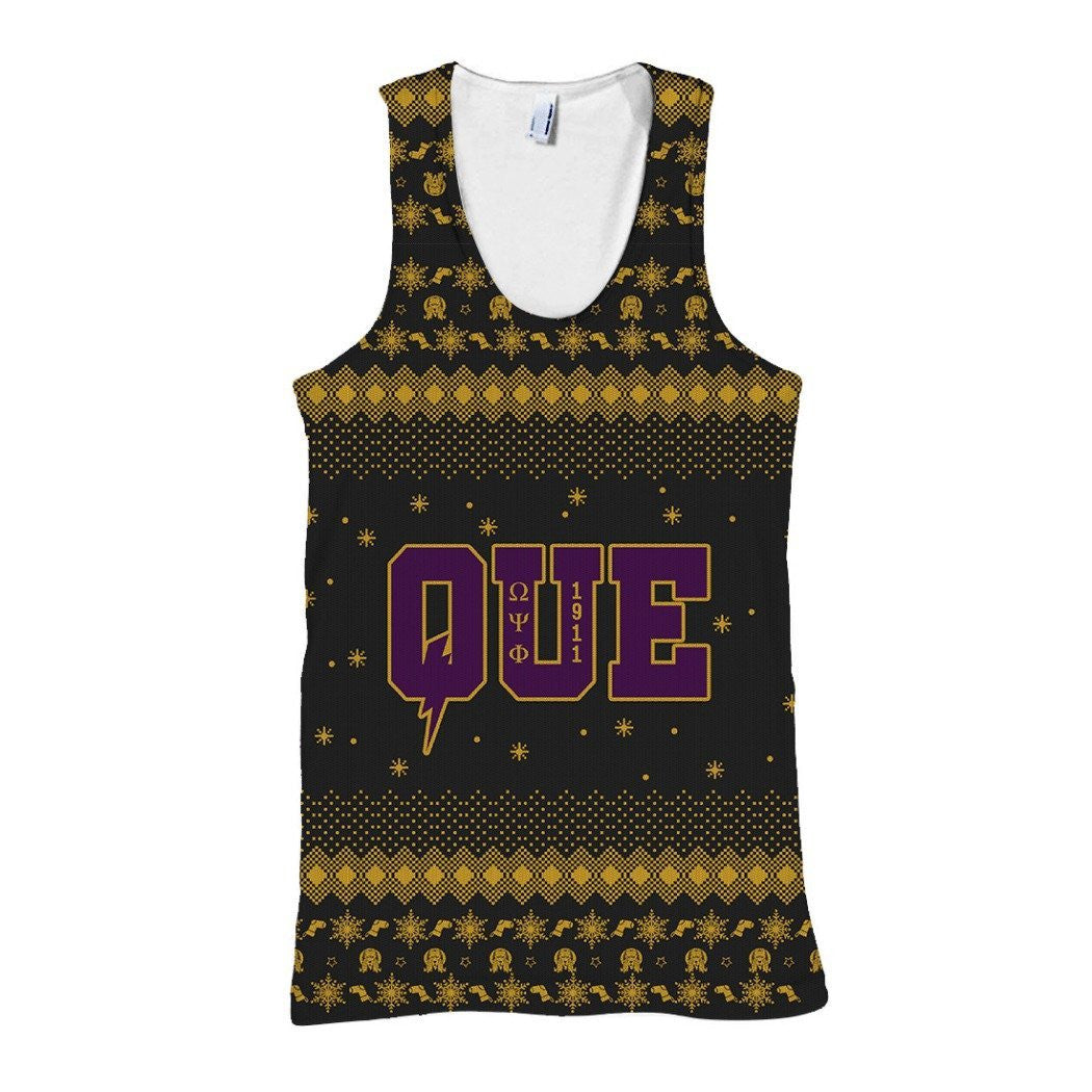 Fraternity Tank Top – Lux Que Thunder Omega Psi Phi Tank Top