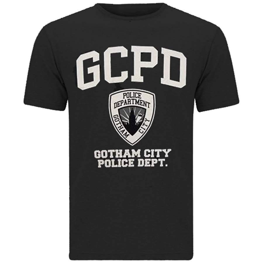 GCPD GOTHAM CITY POLICE DEPARTMENT Men’s Fashion T-shirt