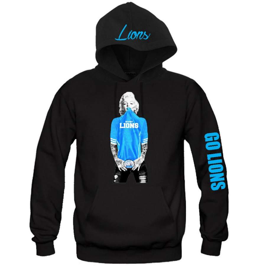 Marilyn Monroe Lions Hoodie “3 Prints” Sports Clothing