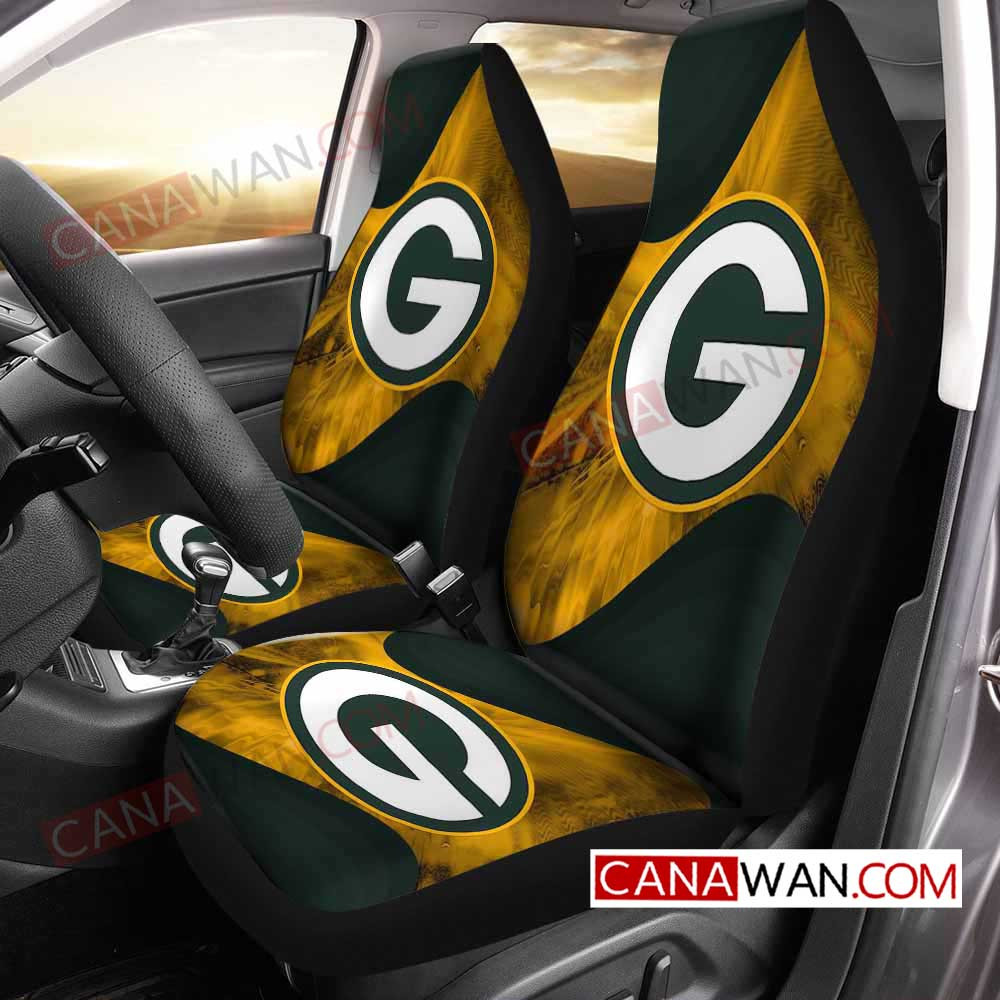 Green Bay Packers Style195 (1) 3D Customized Personalized Car Seat Cover