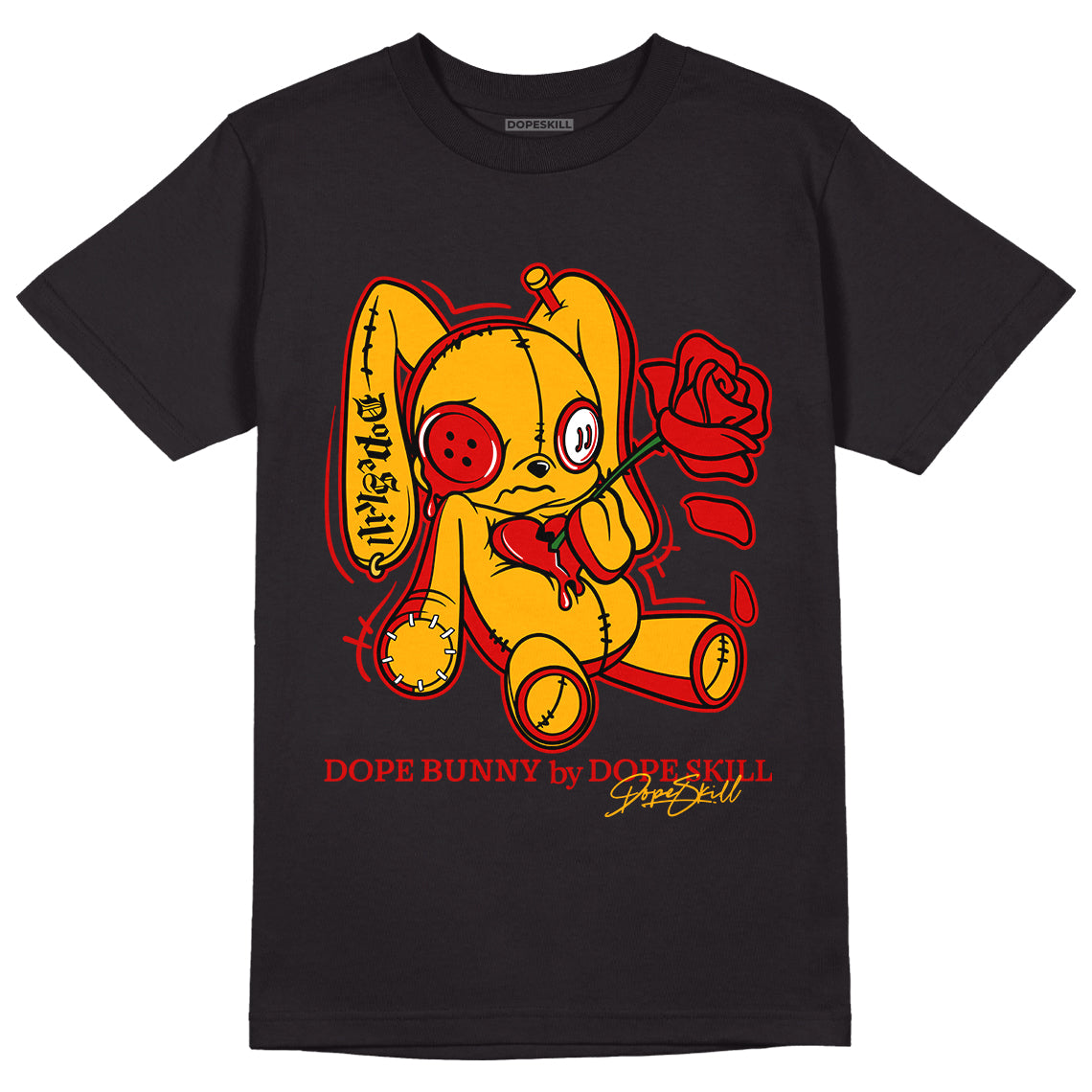 Jordan 7 Citrus Dopeskill T-Shirt Dope Bunny Graphic