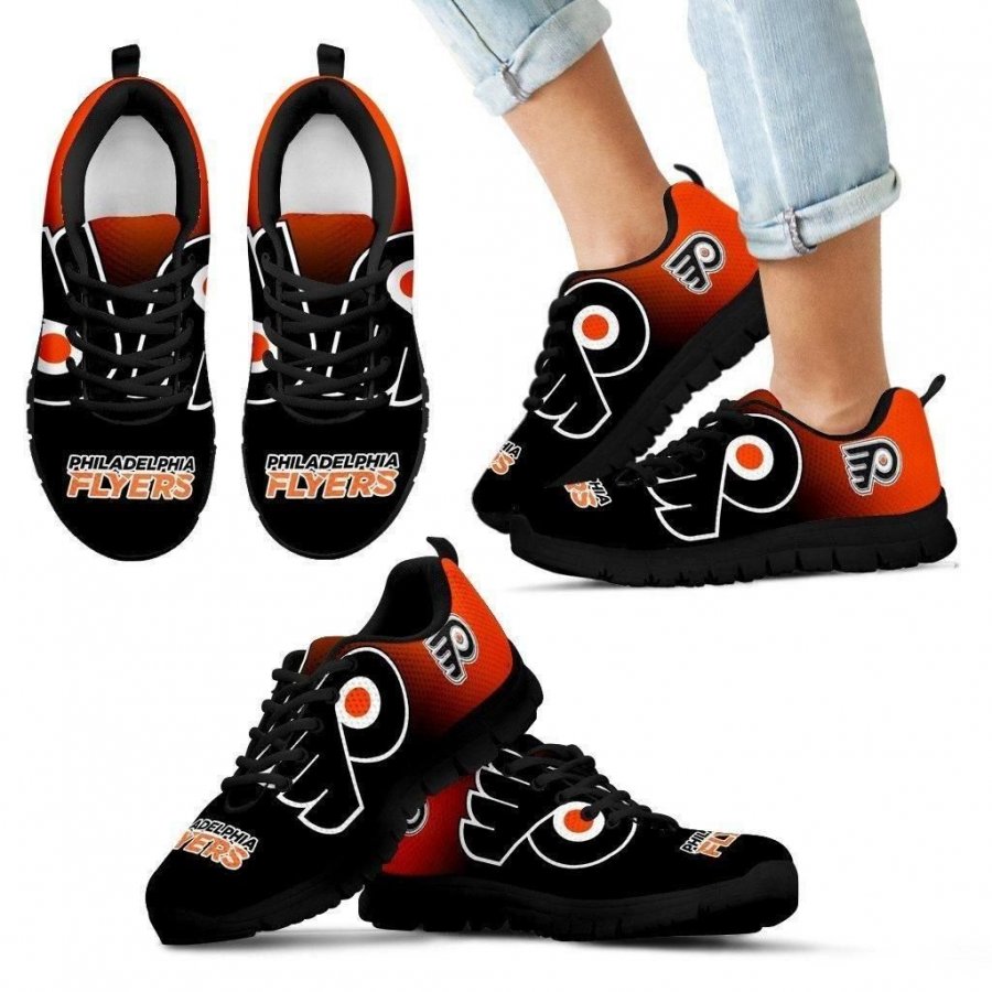 Colorful Unofficial Philadelphia Flyers Sneakers #540