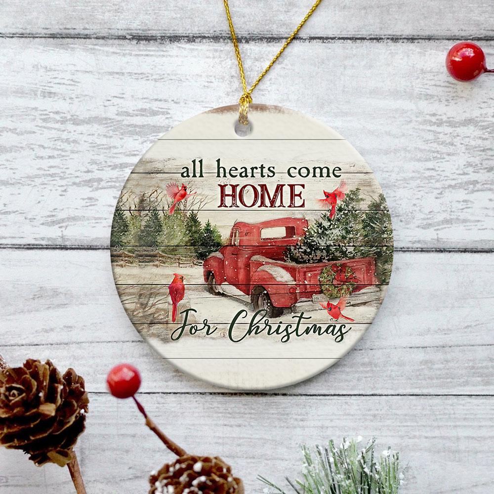 All Hearts Come Home Ornament Memorial Gift Christmas Gift