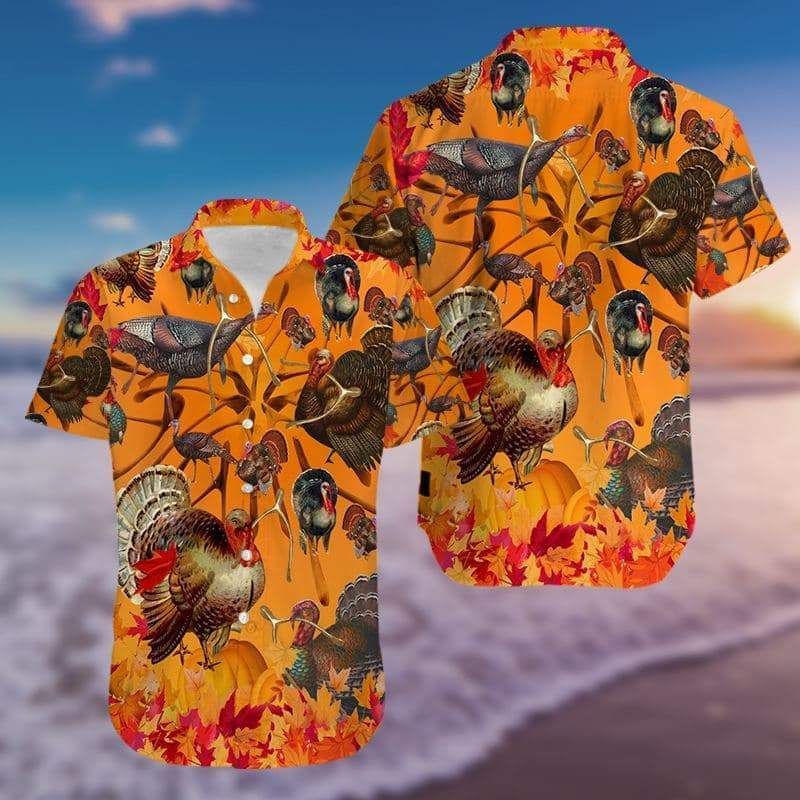 Shop From 1000 Unique Hawaii Aloha Shirts Happy Wishbone Thanksgiving Turkey H Ha67844