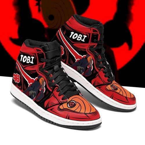 Akatsuki Shoes Jd Sneakers High-Top Jordan Shoes Customized For Fan