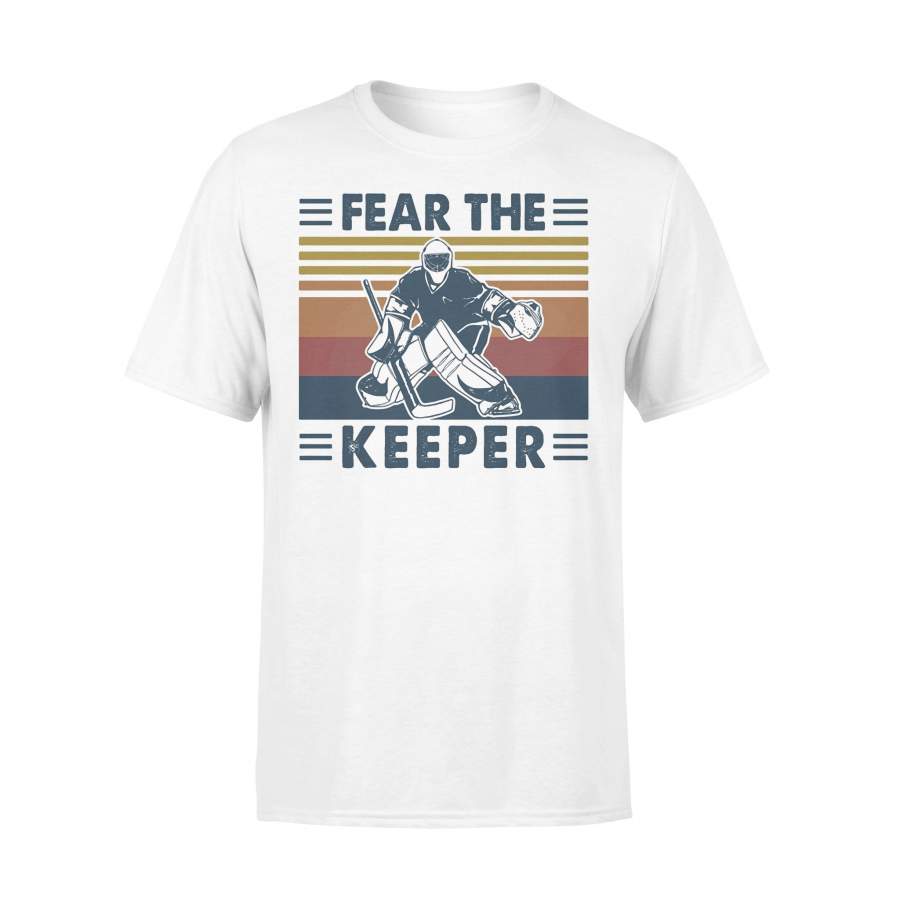 Hockey Fear The Keeper Vintage T-shirt
