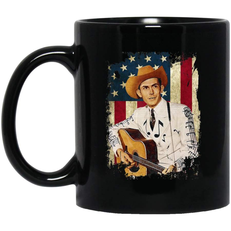 Vintage Hank Williams Love Legend Never Die Gifts Coffee Mug