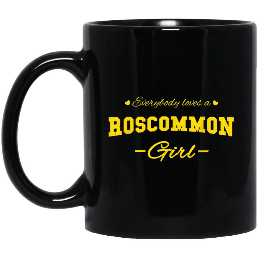 Everybody Loves a Roscommon Girl  Vintage Irish Souvenir Mug