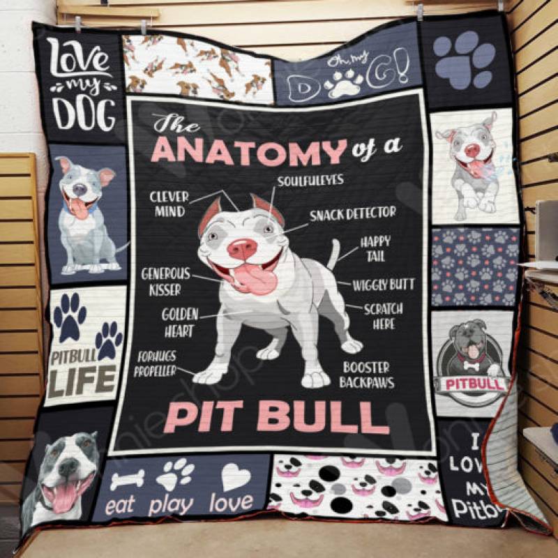 Pitbull Dog Blanket DCB0602 81O43