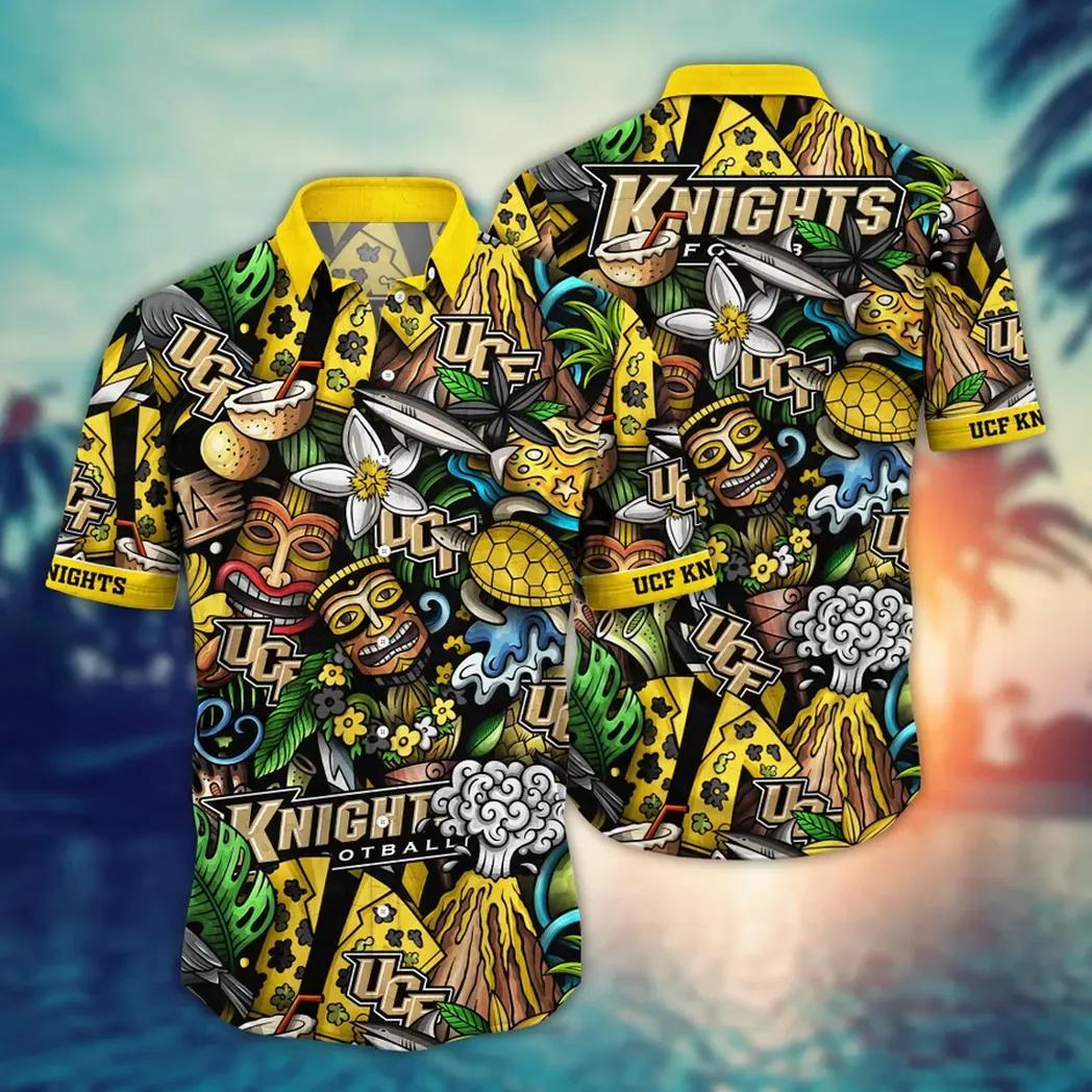 Ucf Knights Ncaa Flower Aloha Hawaiian Shirt 6, Ncaa Hawaiian Shirt