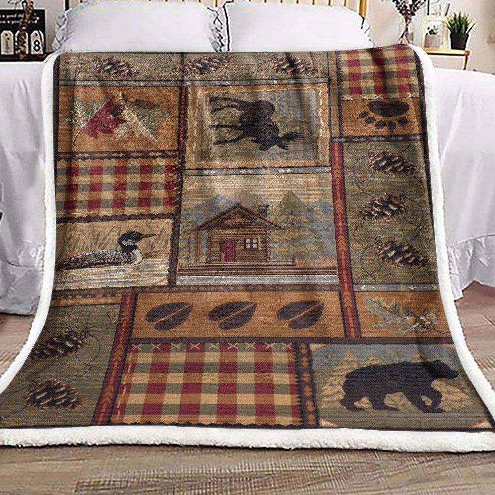 Wild Animals Dv2309166F Sherpa Fleece Blanket