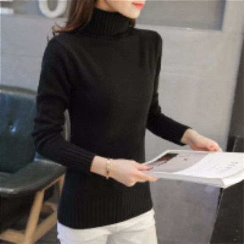 Turtleneck Fashion Sweaters for Women Vintage White Yellow Cashmere Sweater Knitted Designer Tops Winter 2022 Trend Aesthetic Pu alx