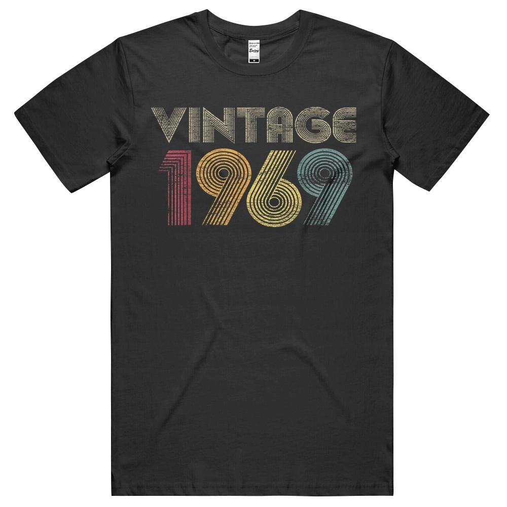 52nd Birthday Gifts Year Old – Vintage 1969 Unisex Shirt