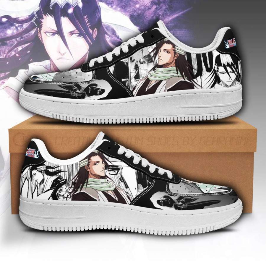 Byakuya Air Sneakers Bleach Anime Shoes Fan Gift Idea PT05