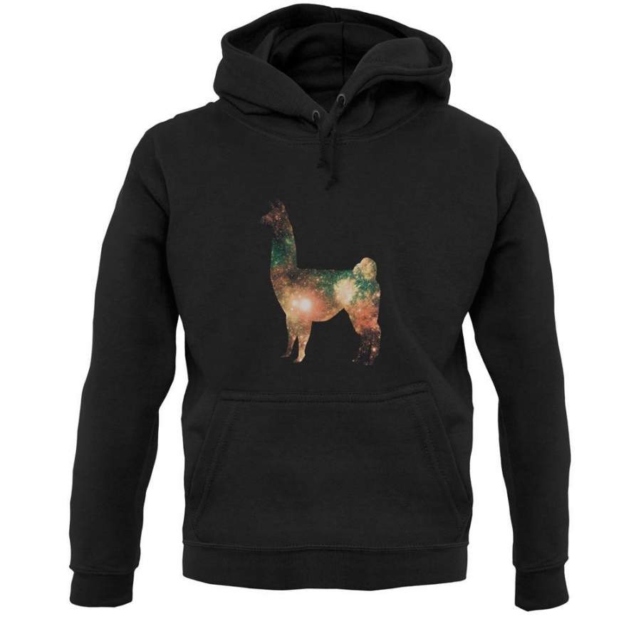 Space Animals – Llama Unisex Hoodie