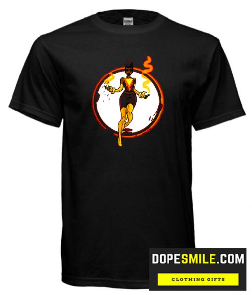 Dark Afro Phoenix cool T Shirt