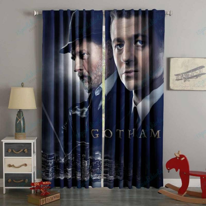 3D Printed Gotham Style Custom Living Room Curtains