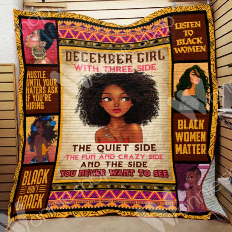 December Black Women Blanket OCT2501 81O31