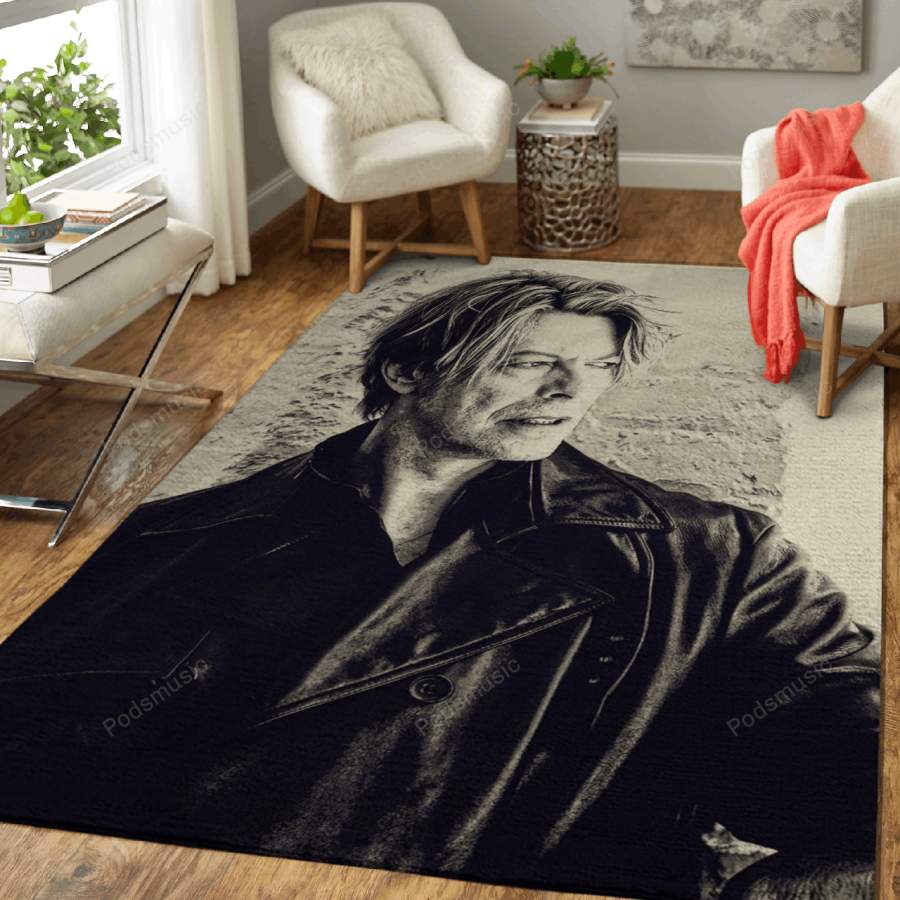 David Bowie Good – Music Artist Art For Fans Area Rug Living Room Carpet F …