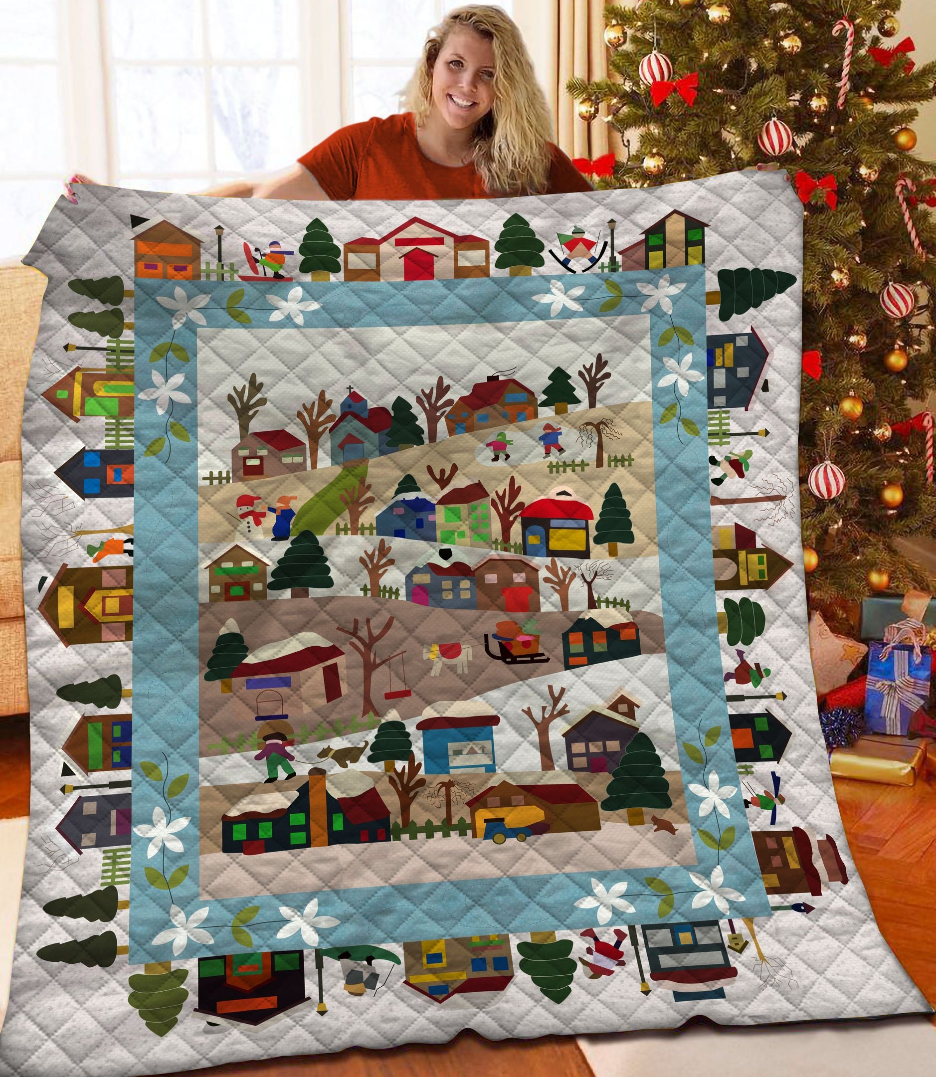 Christmas Jfj Quilt Wop