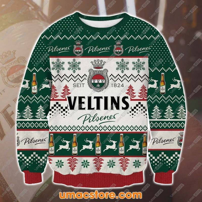 Veltins Pilsenes VPV1 3D Print Ugly Christmas Sweatshirt