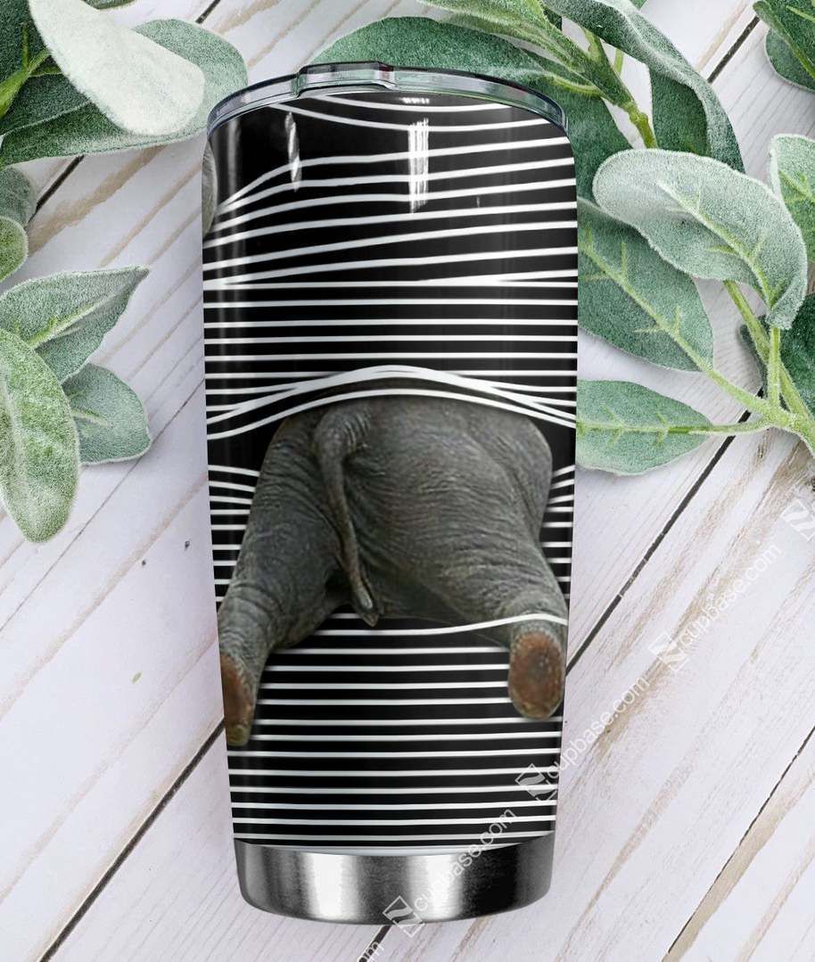 Magical Elephant Personalized Name Stainless Steel Stainless Steel Tumbler Customize Name, Text, Number Dtkaf