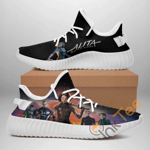 Alita Battle Angel Custom Shoes Personalized Name Yeezy Sneakers