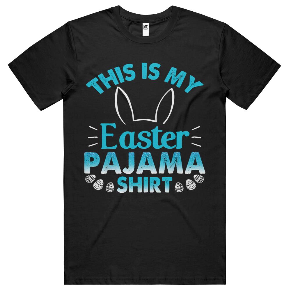 Lovely Bunny Rabbit Face This Is My Easter Pajama Shirt T Shirts