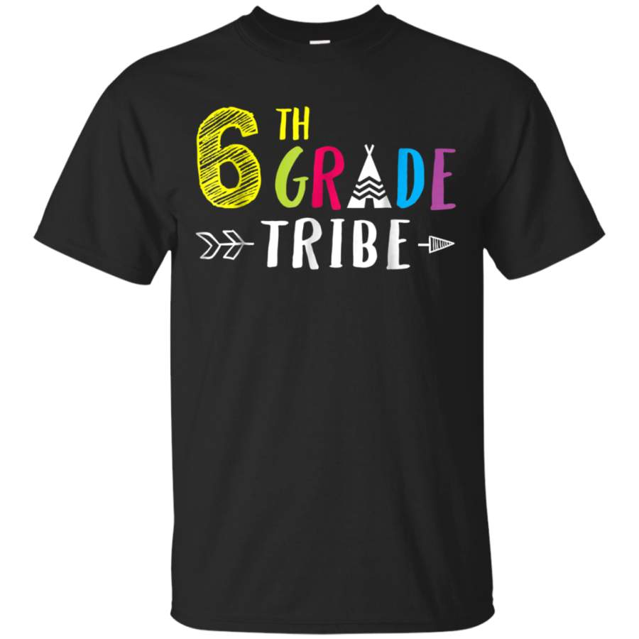 AGR 6th Grade Tribe T Shirt Student Teacher Arrow Cute Back To