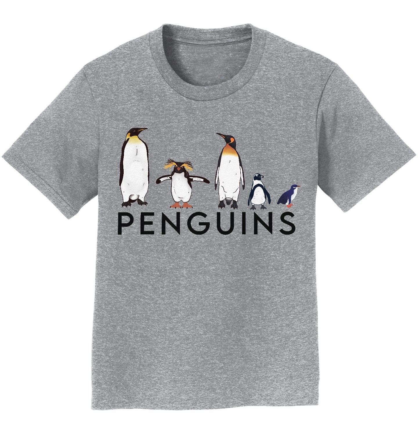 Five Penguins – Kids’ Unisex T-Shirt