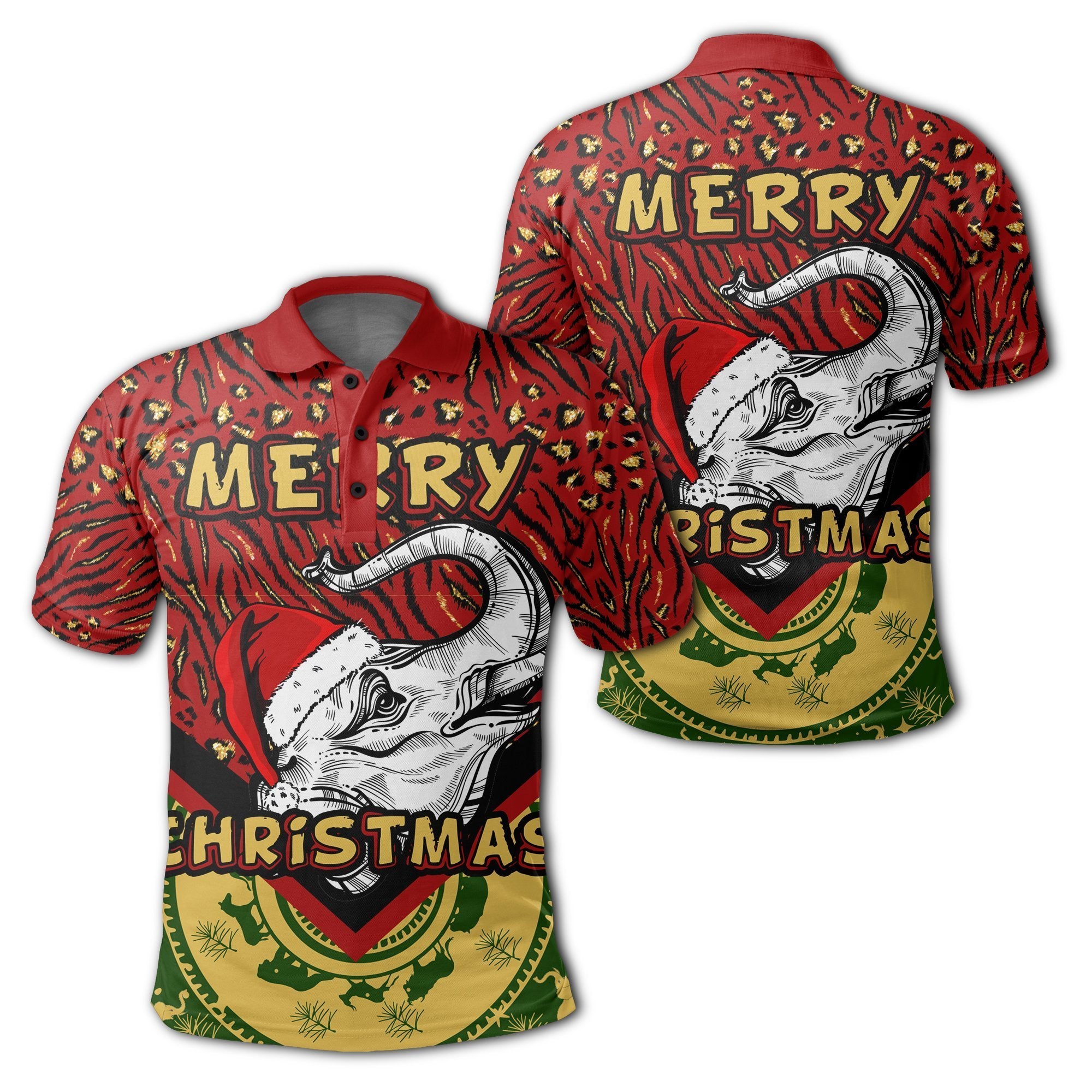 Greek Life Polo – Christmas Elephant Polo Shirt