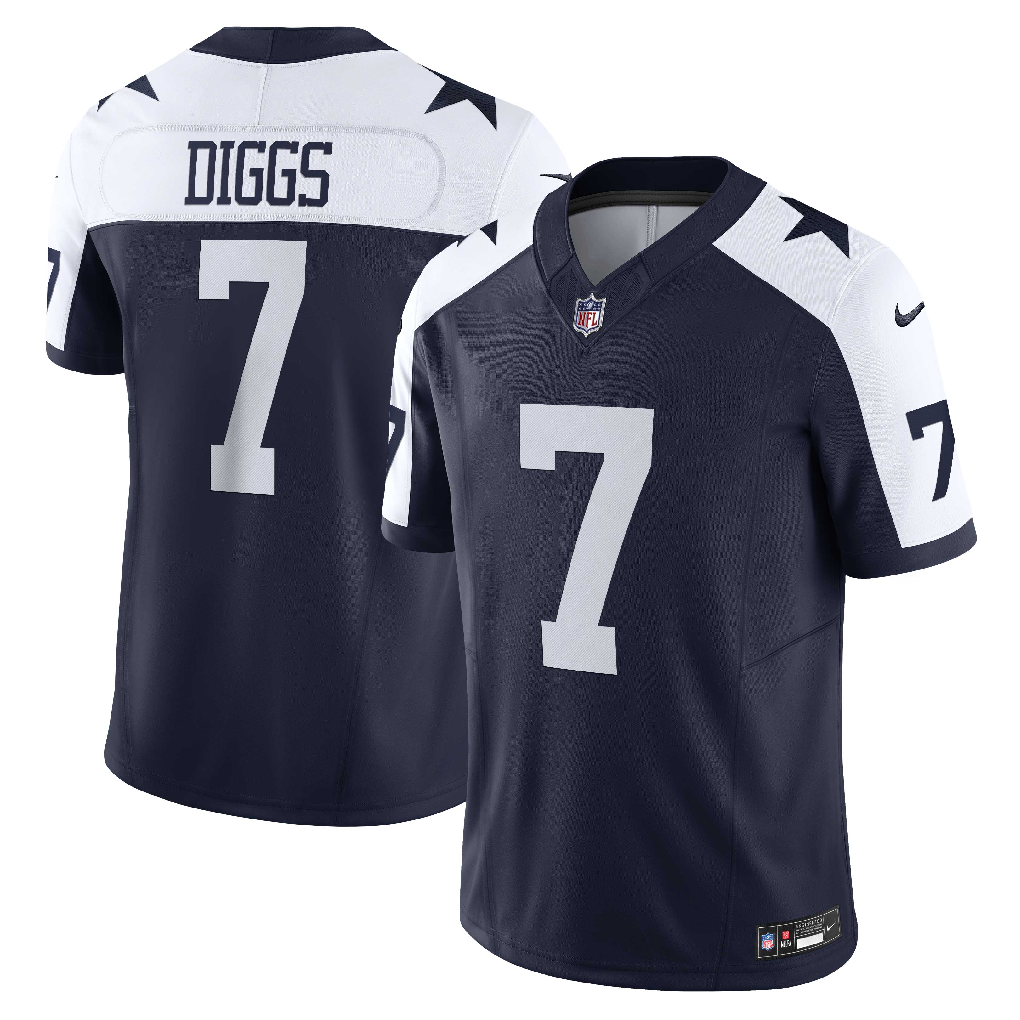 Men’s Dallas Cowboys Trevon Diggs Navy Vapor F.U.S.E. Limited Jersey