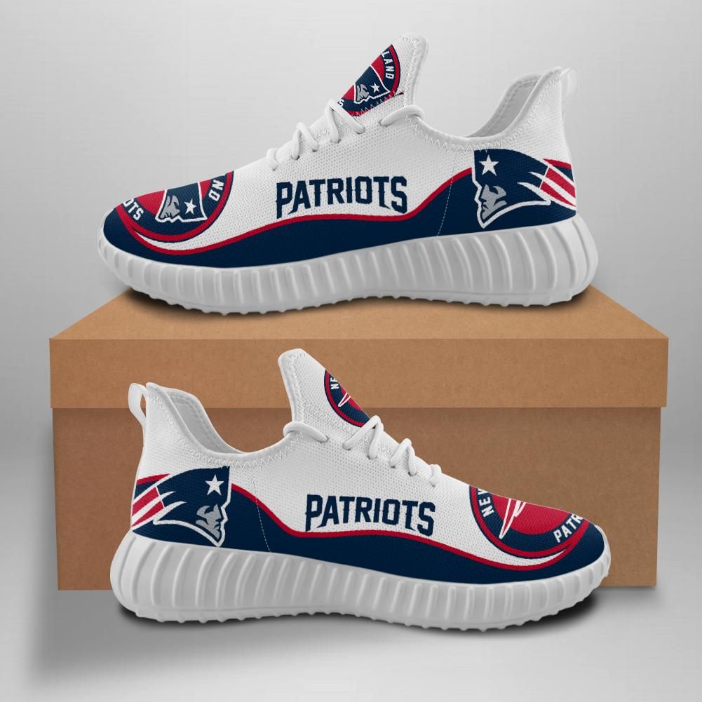 New England Patriots Sneakers Yeezy Shoes Customsport