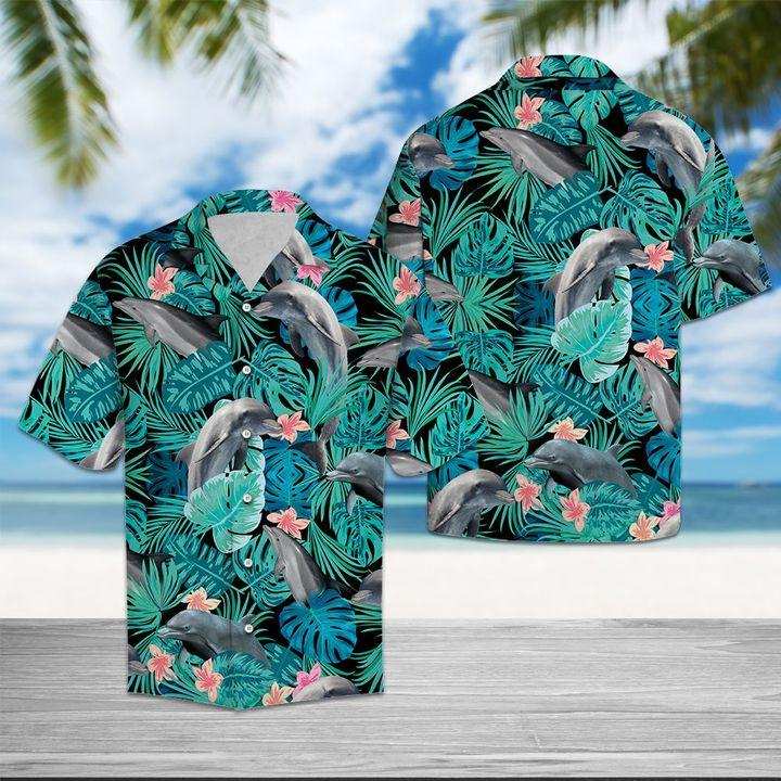 Dolphin Tropical Hawaii Shirt For Men Women Adult Ha91897