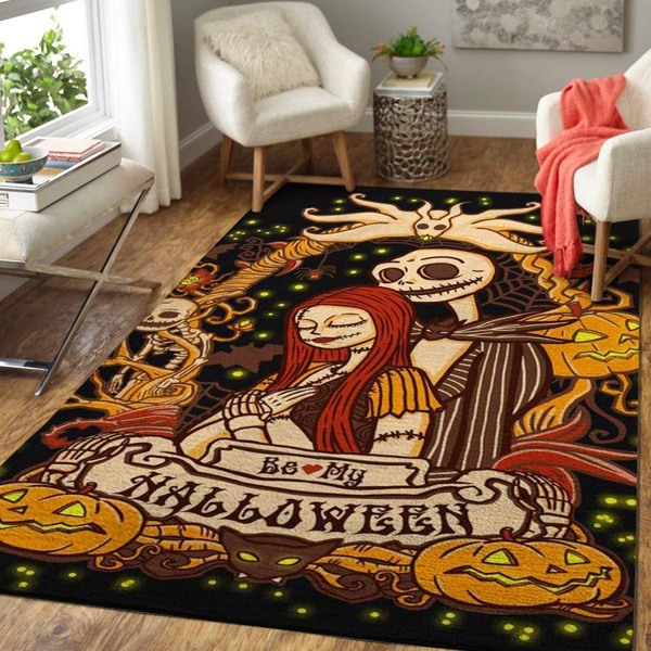 Jack & Sally- The Nightmare Before Christmas 190909 – Halloween Area Rug OFD