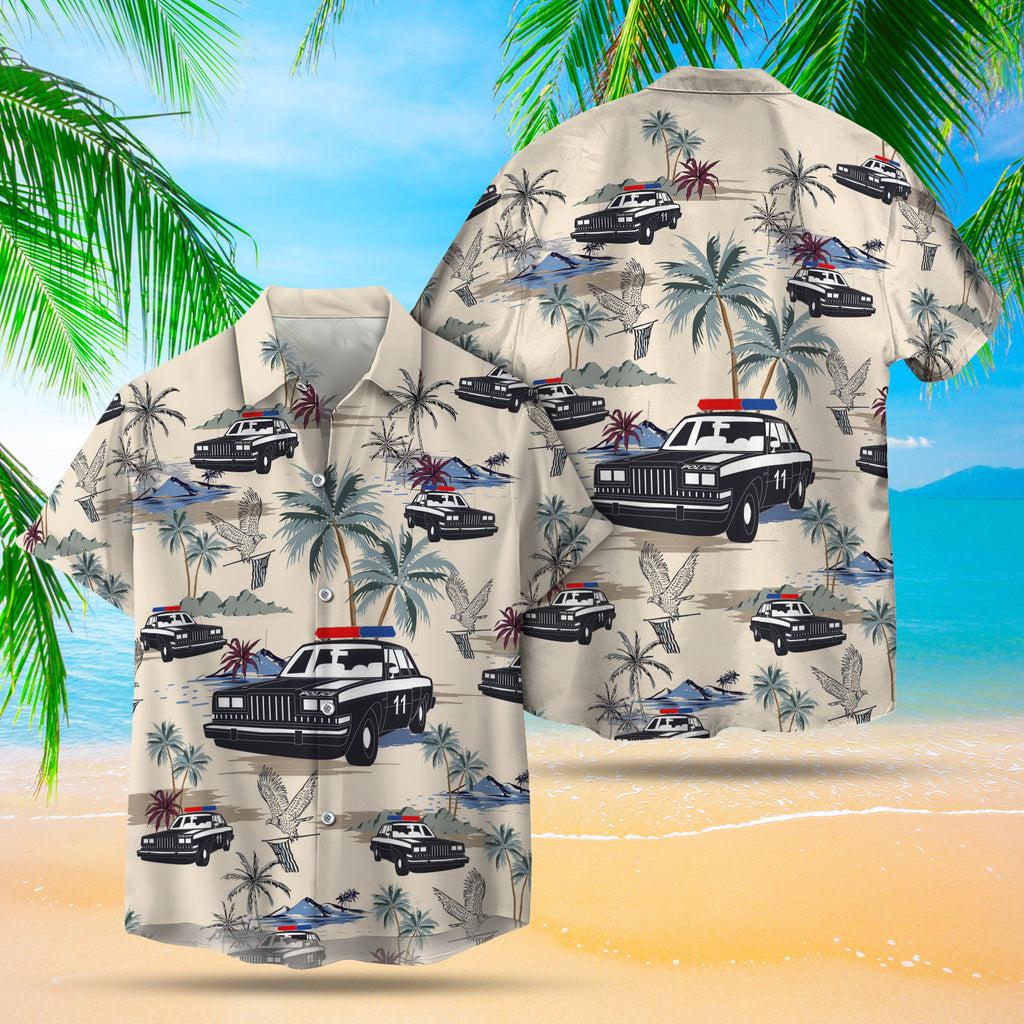 Police Cars Hawaii Shirt For Men Women Ha18684