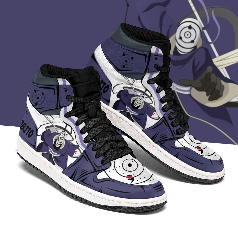 Uchiha Obito Sneakers Custom Anime Naruto Shoes Unisex Men Women